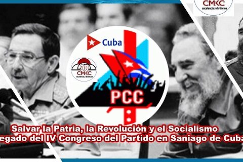 VIII Congreso del Partido Comunista de Cuba. Eighth Congress of the Communist Party of Cuba. Image: Santiago Romero Chang