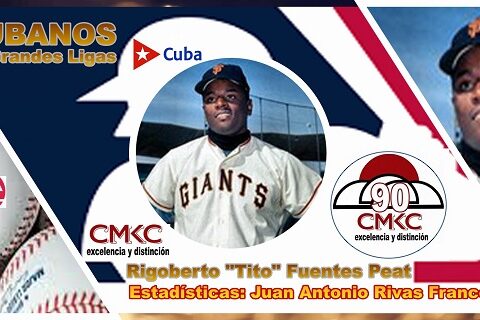 Rigoberto "Tito" Fuentes Peat, Un Cubano en 13 temporadas en Grandes Ligas de EE.UU. Imagen web: Santiago Romero Chang