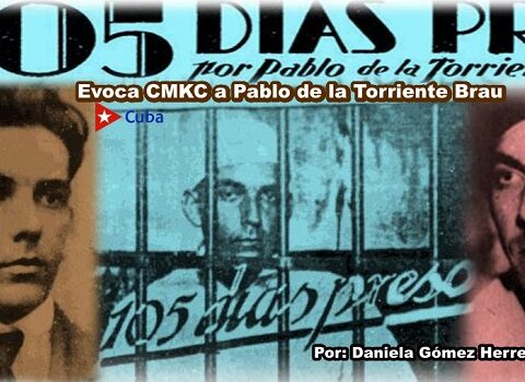 CMKC evoca a Pablo de la Torriente Brau. 105 días preso. Imagen web: Santiago Romero Chang.