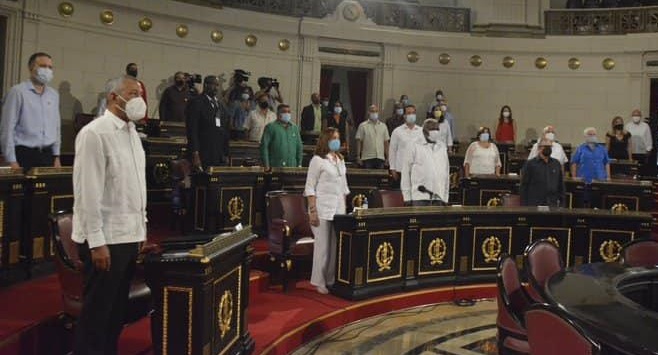 Realizó Asamblea Nacional del Poder Popular audiencia parlamentaria contra el bloqueo