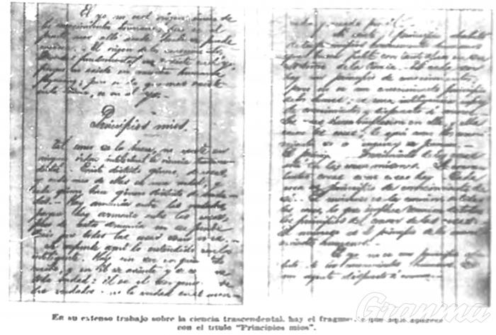 Carta inconclusa de José Martí a Manuel Mercado