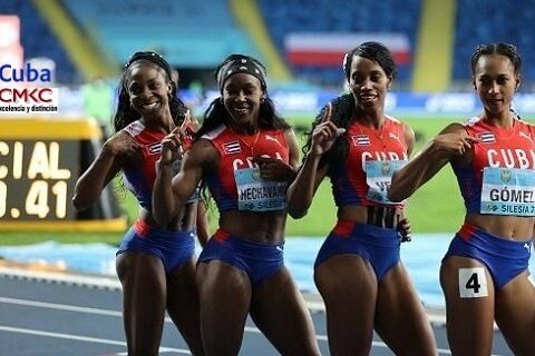 Relevo 4x400 femenino asalta el trono en Mundial de Polonia