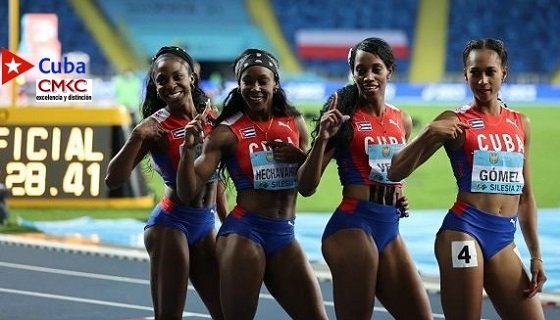 Relevo 4x400 femenino asalta el trono en Mundial de Polonia