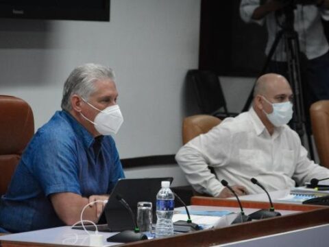 Primer Secretario, Miguel Díaz-Canel Bermúdez,