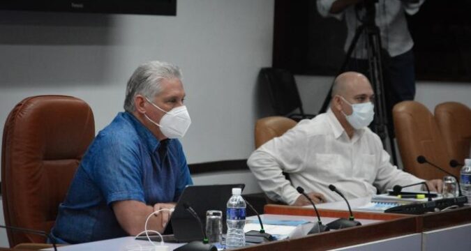 Primer Secretario, Miguel Díaz-Canel Bermúdez,