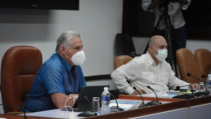 Primer Secretario, Miguel Díaz-Canel Bermúdez,