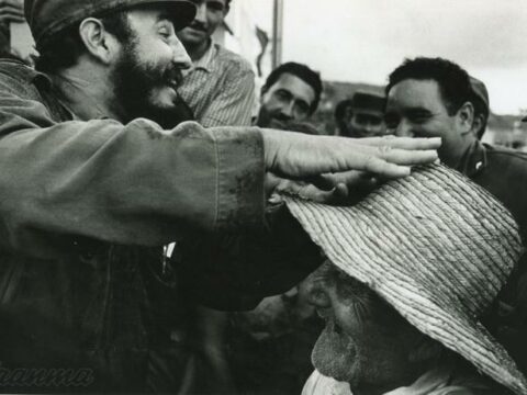 Fidel en la revolución de los campesinos