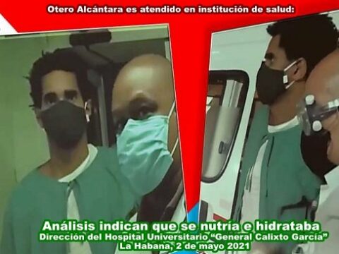 Otero Alcántara es atendido en institución de salud: Análisis indican que se nutría e hidrataba. Imagen web: Santiago Romero Chang