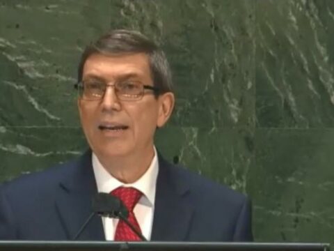 Bruno Rodríguez: «Necesidad de poner fin al bloqueo económico, comercial y financiero impuesto por los Estados Unidos de América contra Cuba»