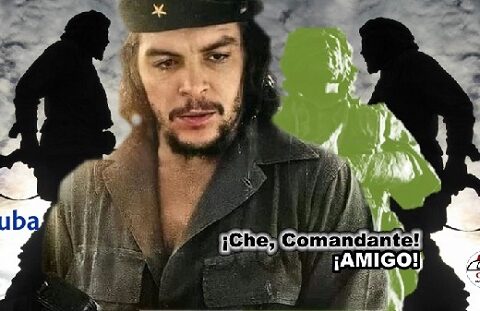 Nuestro Ernesto -Che- Guevara en el Aniversario Eterno de su presencia. Imagen web: Santiago Romero Chang