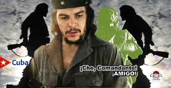 Nuestro Ernesto -Che- Guevara en el Aniversario Eterno de su presencia. Imagen web: Santiago Romero Chang