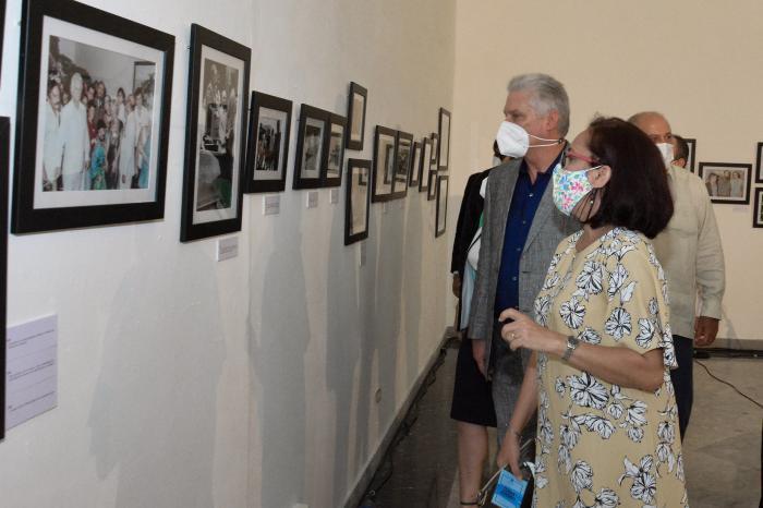 First Secretary of the Party Central Committee and President of the Republic, Miguel Díaz-Canel Bermúdez, commemorating the 60th anniversary of “Words to intellectuals.