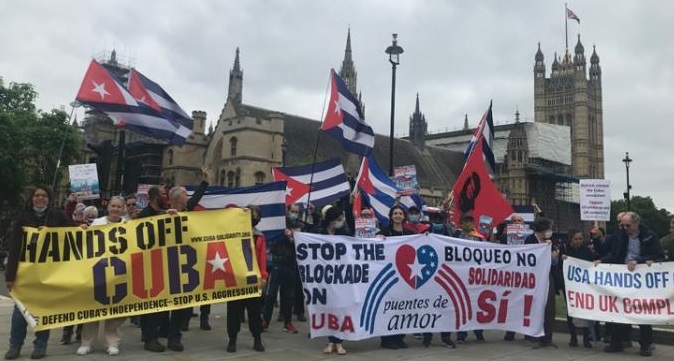 ¡NO al bloqueo contra Cuba!. Solidaridad que se multiplica en el mundo.