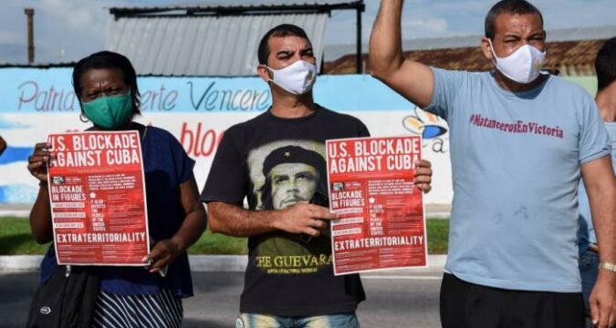 ¡NO al bloqueo contra Cuba!. Solidaridad que se multiplica en el m