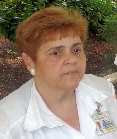 Dra. Margarita Arguelles Arza, directora del CPGM de Santiago de Cuba