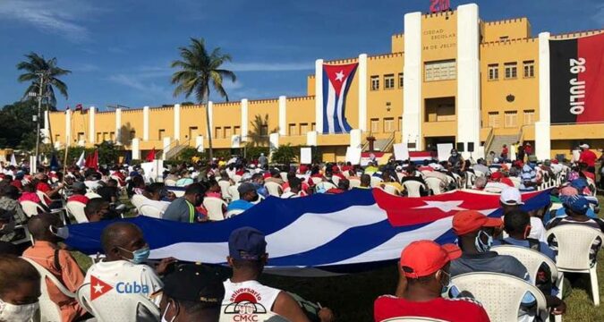 Santiago de Cuba, la Ciudad Héroe, en otro llamado por el fin del bloqueo, la Paz y la unidad