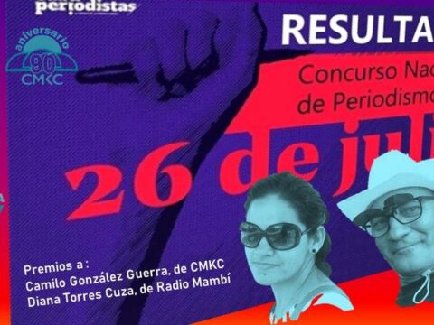 Santiagueros ganadores del Concurso de Periodismo 26 de Julio