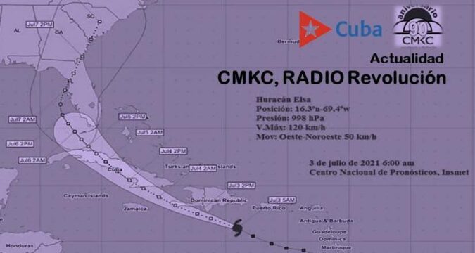 Santiago de Cuba: informada y en acción frente al fenómeno atmosférico Elsa n la actual temporada ciclónica.
