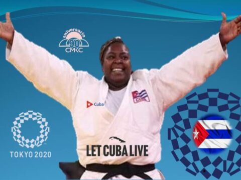 Medallista cubana Idalys Ortiz. Imagen web: Santiago Romero Chang