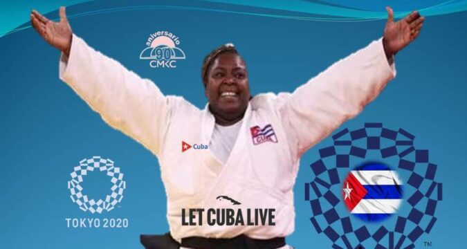 Medallista cubana Idalys Ortiz. Imagen web: Santiago Romero Chang