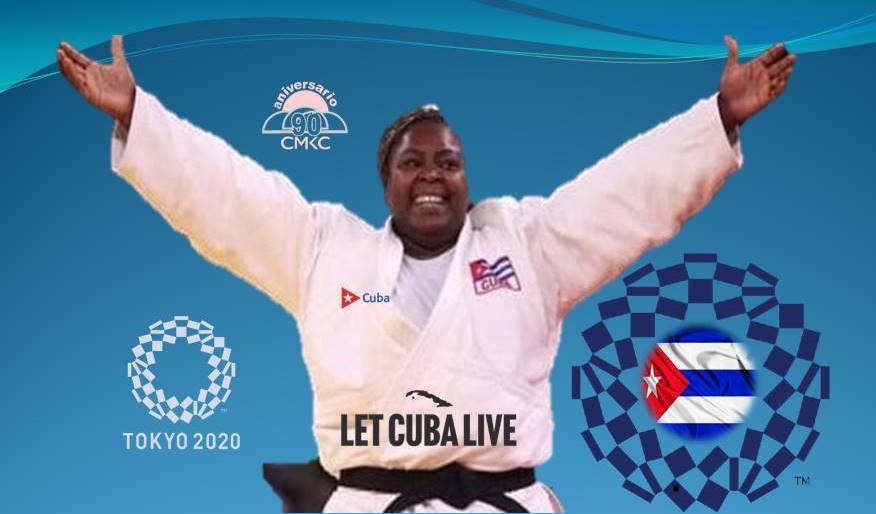 Medallista cubana Idalys Ortiz. Imagen web: Santiago Romero Chang