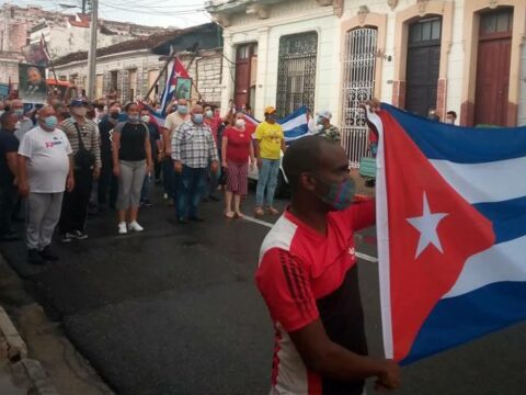 El pueblo revolucionario de Cienfuegos, verdaderos dueños de las calles