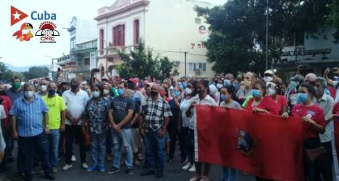 El pueblo revolucionario de Santiago de Cuba, verdadero dueño de las calles