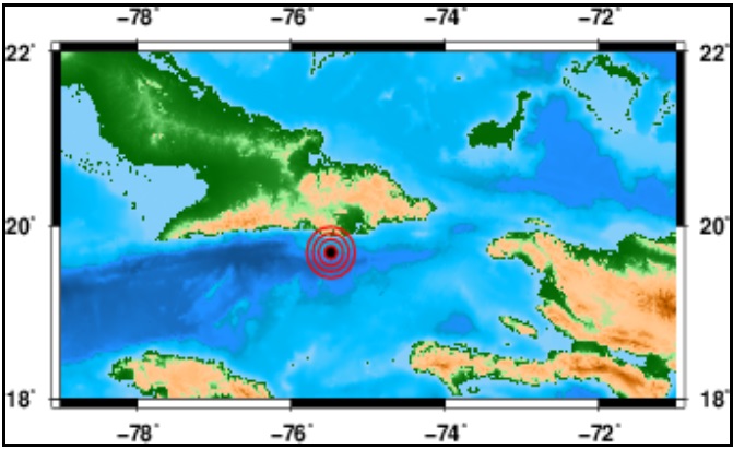 Otro sismo de magnitud 4.1 sacudió extremo oriental de Cuba