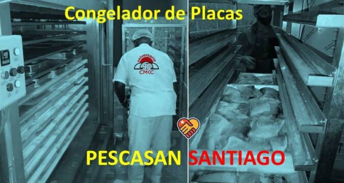 Garantiza Pescasan Santiago calidad con novedoso congelador de placa