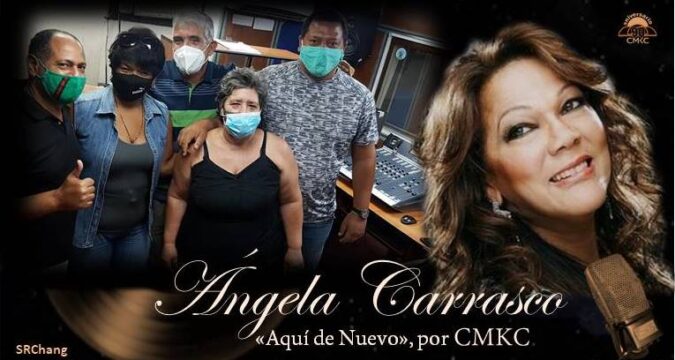 Ángela Carrasco en entrevista exclusiva por CMKC, Radio Revolución: "Aquí de Nuevo"