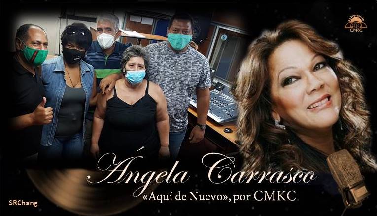 Ángela Carrasco en entrevista exclusiva por CMKC, Radio Revolución: "Aquí de Nuevo"