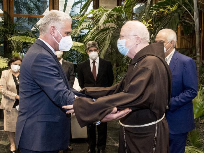Recibió Díaz-Canel a su Eminencia el Cardenal estadounidense Sean Patrick O´Malley