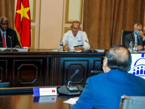 Sostuvo el Presidente de Vietnam un encuentro con Esteban Lazo