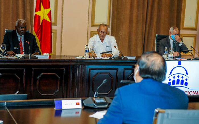 Sostuvo el Presidente de Vietnam un encuentro con Esteban Lazo