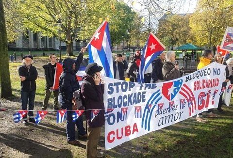 Solidaridad con Cuba en ciudades de Estados Unidos y del mundo al cierre Octubre 2021