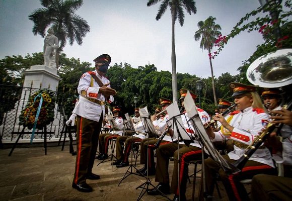 Tributo a Carlos Manuel de Céspedes a 153 octubre del grito de independencia