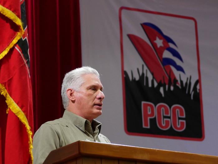 Clausura del II Pleno del Comité Central del Partido Comunista de Cuba, cuyas palabras centrales estuvieron a cargo del Primer Secretario del Comité Central y Presidente de la República, Miguel Díaz-Canel Bermúdez