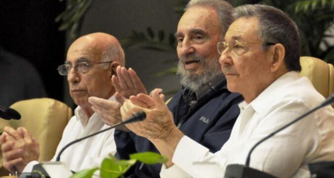 Fidel, Raúl y Machado Ventura