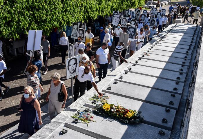 Homenaje en La Habana a las víctimas del terrorismo de Estado Foto: Ariel Cecilio Lemus