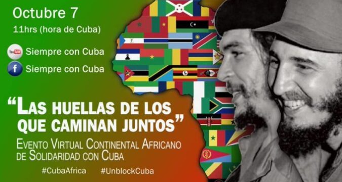 Evento continental de África en Solidaridad con Cuba