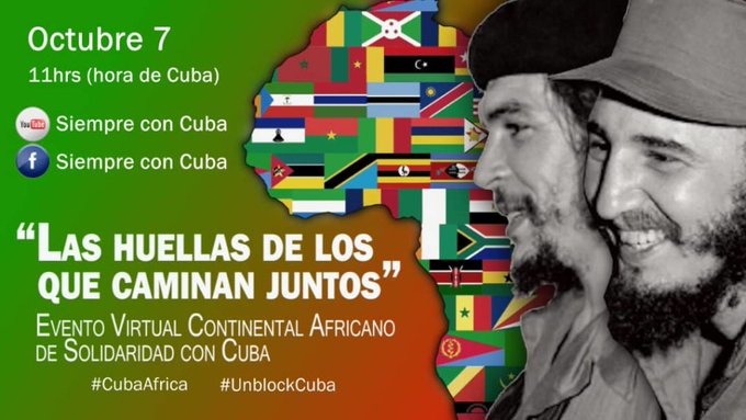 Evento continental de África en Solidaridad con Cuba