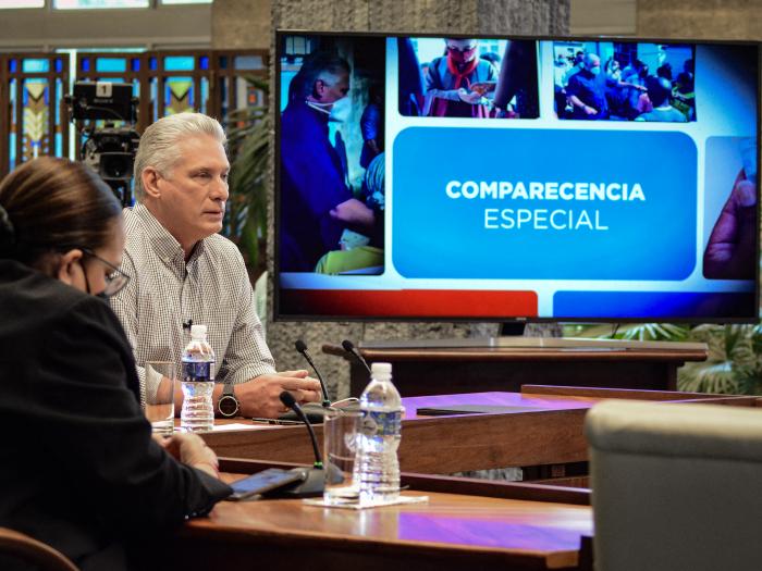 Presidente Díaz-Canel: Con un pueblo como el de Cuba no hay rendición posible