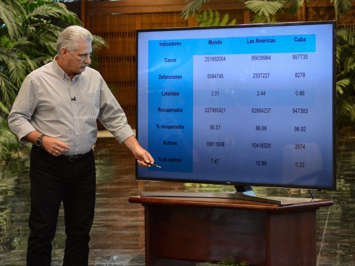 Presidente Díaz-Canel: Con un pueblo como el de Cuba no hay rendición posible
