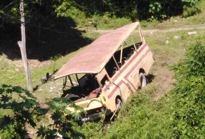 Por accidente 1 muerto, 32 lesionados, de ellos 6 pacientes pediátricos en III Frente