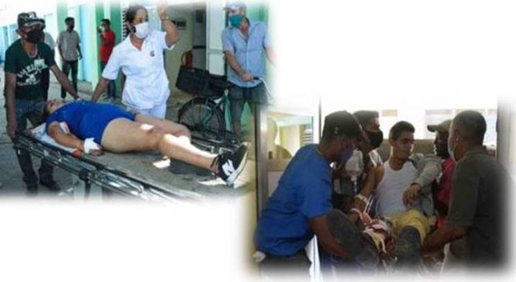 Por accidente 1 muerto, 32 lesionados, de ellos 6 pacientes pediátricos en III Frente
