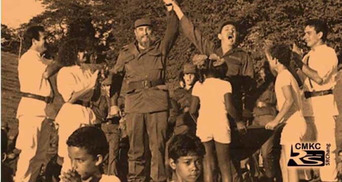 Fidel y Raúl en Cinco Palmas, unidos otra vez