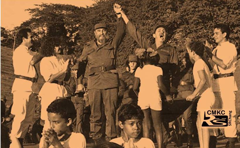 Fidel y Raúl en Cinco Palmas, unidos otra vez