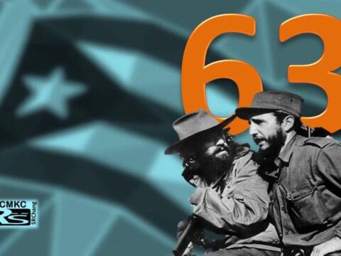 Aniversario 63 de la Revolución Cubana. Son 63 y vamos por más