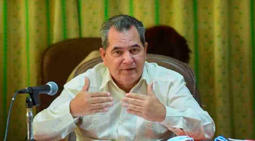 José Ramón Monteagudo, miembro del Comité Central (CC) del PCC y primer secretario del Partido en la provincia Santiago de Cuba