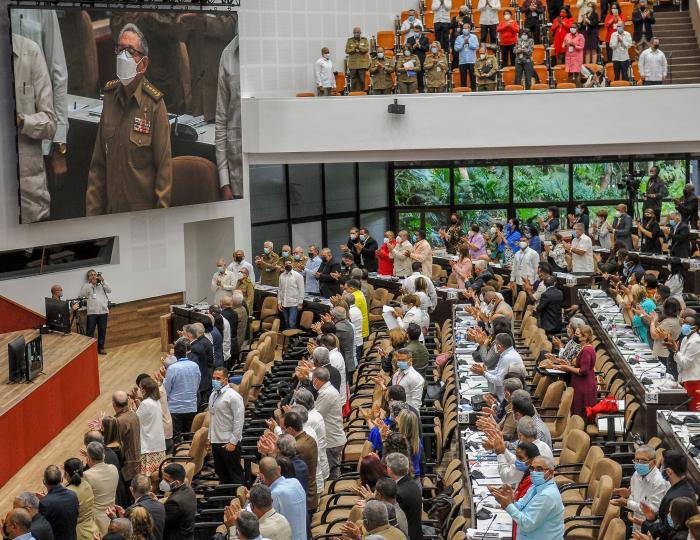 Octavo Periodo de Sesiones Ia Asamblea Nacional del Poder Popular (ANPP), en su IX Legislatura.